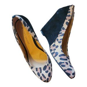 Audrey Brooke Daphne Cheetah Wedge